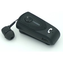 Fineblue F930 Makaralı Titreşimli Kulak Içi Bluetooth Kulaklık Siyah Renkli Aktif Gürültü Önleme