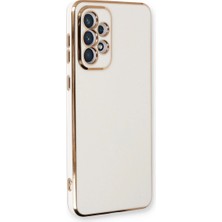 Mudanis Samsung Galaxy A33 5g Kılıf Volet Silikon - Beyaz