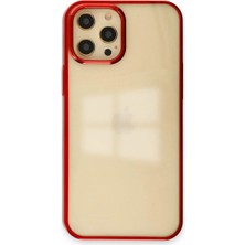 Mudanis Apple Iphone 12 Pro Max Kılıf Element Silikon - Kırmızı