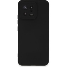 Mudanis Xiaomi Mi 13 Kılıf Nano Içi Kadife Silikon - Siyah