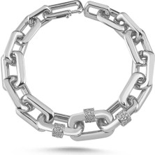 Merano Design Dextera Rhodium Bileklik