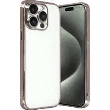 Mudanis Apple Iphone 15 Pro Max Razer Lensli Silikon - Titan Gri
