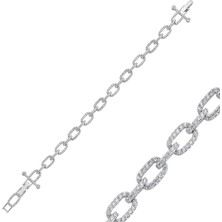 Merano Design Volenta Rhodium Bileklik