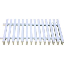 Gemaş Havuz Taşma Izgarası Klasik  30 cm Çift Geçme