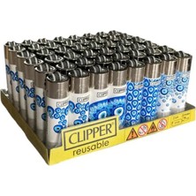 CLİPPER Clipper Pocket Taşlı Doldurulabilir Çakmak 48’li Paket | Orijinal Clipper