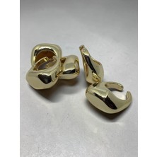 Xuping Jewelry Ayarlanabilir Modern Küt Yüzük - Kararmaz Minimal Şık Tasarım