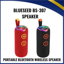 Blueseed BS-307 Bluetooth Wireless Speaker 20W-KIRMIZI