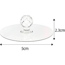 Ozcmax Kristal Görünümlü Tutacak Setti