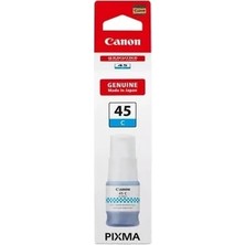 Canon GI-45C Cyan Mavi Şişe Mürekkep
