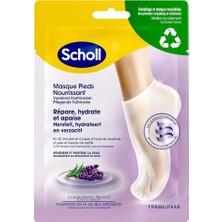 Scholl Nourishing Foot Mask Besleyici Ayak Maskesi Lavanta ve Shea Yağı Içeren 1 Çift