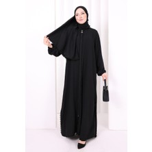 Bym Fashion Dantel Detaylı Üçlü Takım 8032 Siyah