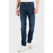 Jacob Cohen Pamuklu Slim Fit Normal Bel Dar Paça Jeans Erkek Kot Pantolon Jum QE004 057 P0021 V1 100D