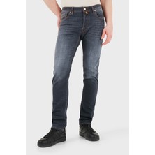 Jacob Cohen Pamuklu Slim Fit Normal Bel Dar Paça Jeans Erkek Kot Pantolon Jum QE004 053 S4126 V1 600D
