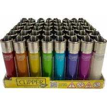 CLİPPER Clipper Micro Doldurulabilir Çakmak 48’li Paket | Orijinal Clipper | Uzun Ömürlü