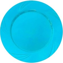 Borapack Plastik Tabak 25 Adet Mavi