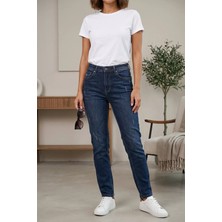 Gülseli Kadın Yıkamalı Günlük Jean Kot Pantolon P-00021608