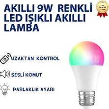 Hızlı Store Uzaktan Kontrollü Akıllı Rgb Ev LED Ampul Lamba