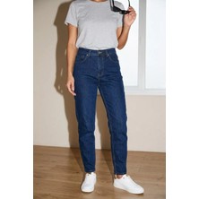 Gülseli Kadın Rahat Günlük Kombin Jean Kot Pantolon P-00021613