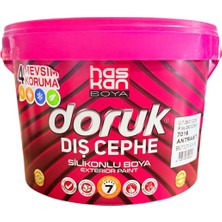 Haskan Doruk Silikonlu Dış Cephe Antrasit Gri 7016 / Siyah 3kg