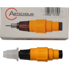 Artscholar 04 mm Rapidograph Teknik Çizim Kalem Ucu Renk 00 ile Yüksek Hassasiyet