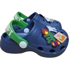 Myshoes Minecraft Süslü Çocuk Terlik Sandalet