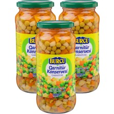Burcu Garnitür Konservesi 570 gr x 3 Adet