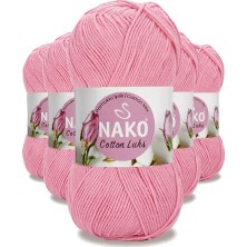 Nemere 5 Adet Cotton Lüks Yelek Tunik Kazak Bluz Hırka Ipi Yünü Pembe 97549