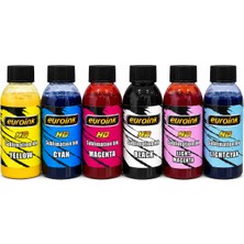 Euroink Sublimasyon Mürekkep 6 Renk Için Set