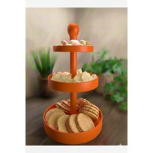 SLM Üç Katlı Atıştırmalık ve Pasta Standı, Servis Standı
