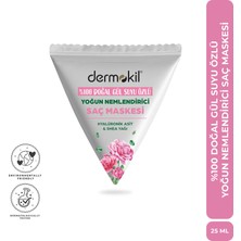 Dermokil %100 Doğal Gül Suyu Yoğun Nemlendirici Saç Maskesi 25 ml