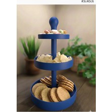 SLM Üç Katlı Atıştırmalık ve Pasta Standı, Servis Standı