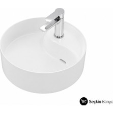 Lapino Tezgah Üstü Lavabo 43CM  Deep Crypto ESV-16643