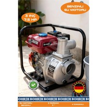 Böhrer 7.5 HP 80A BENZİNLİ SU POMPASI - 3 İNÇ