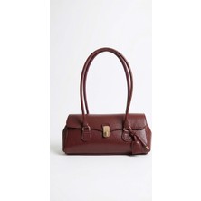 Lilivo Bags Ella Bordo Kadın El ve Omuz Çantası