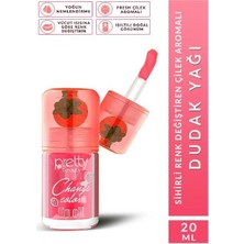 Pretty Beauty Renk Değiştiren Çilekli Lip Oil