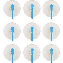 Nemere 9'lu Eko Vantuz Askı Şeffaf 2,5 cm -SF-855