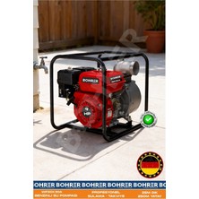 Böhrer 7.5hp 80A 3 Parmak Benzinli Santrifüj Sulama Bahçe Havuz Dere Su Pompası Motoru