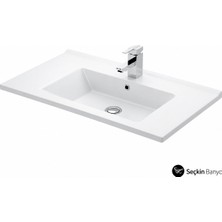 Lapino ETEJERLİ LAVABO 75 CM ETNA ESV-1075
