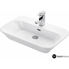 Lapino Tezgah Üstü Lavabo 65*45 cm Drop ESV-4465