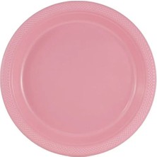Borapack Plastik Tabak 25 Adet Pembe