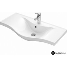 Lapino Etejerli Lavabo 90 cm Basıc ESV-7090