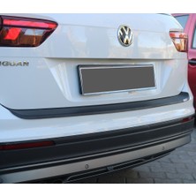 Tiguan Arka Tampon Eşiği Tampon Üstü Plastik Koruma Mat Siyah 2016 ve Üzeri