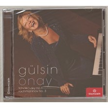 Lila Gülsin Onay Tchaikovsky No.1 Rachmaninov No.3 CD (Sıfır Jelatinli)
