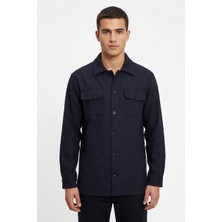 Uki Lacivert Comfort Fit Ceket Mont
