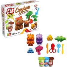 Art Craft Capybara Hamur Set 168 gr / Capybara Play Dough Set 168 gr