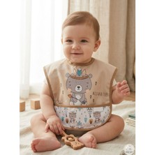 Gökçe Baby Sevimli Kuğu Desenli Bebek Mama Önlüğü