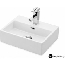 Lapino Tezgah Üstü Lavabo 43*36 cm Daphne ESV-53708