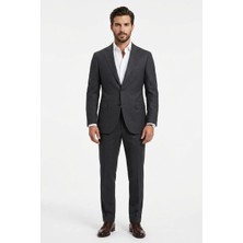 Uki Antrasit Comfort Fit 6 Drop Takım Elbise