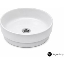 Lapino Tezgah Üstü Lavabo Yuvarlak 40 cm Beta ESV-6340