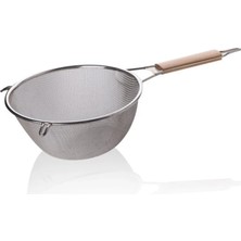 Nemere Ahşap Saplı Süzgeç 21 cm -BLSASS22